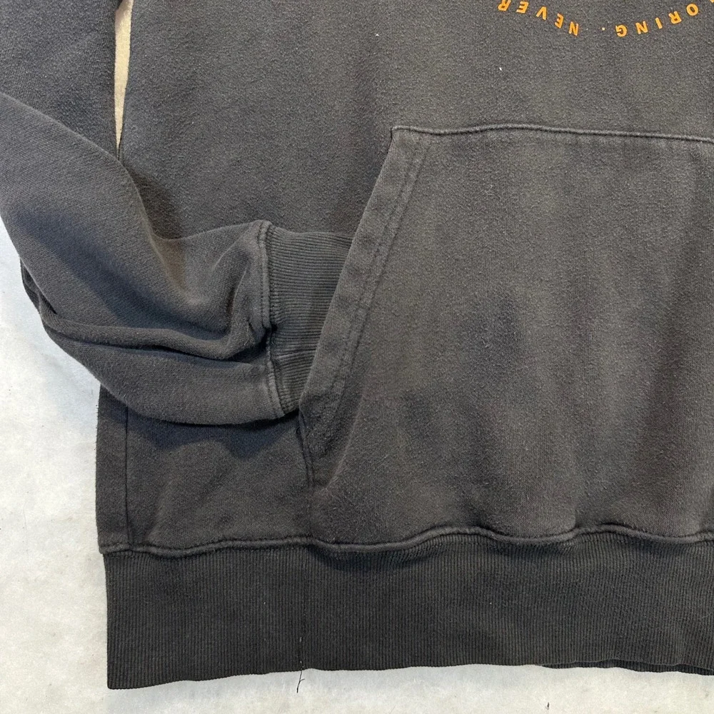The North Face Hoodie Mens‎ Medium Black Gorpcore Streetwear Graphic Pullover